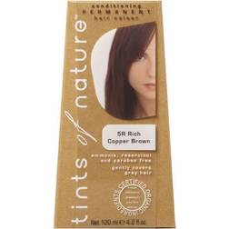 Tints of Nature Permanent Hair Colour 5R Rich Copper Brown 130ml