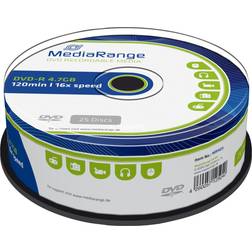 MediaRange MR403 DVD vergine 4,7 GB DVD-R 25 pz