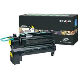 Lexmark C792A1YG Return Program Toner Cartridge - Yellow