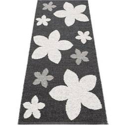 Horredsmattan Flower Svart 70x50cm