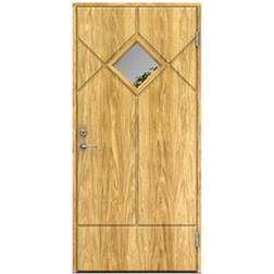 Swedoor Schumann Ek Ytterdörr Klarglas V (100x210cm)
