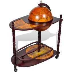 vidaXL Globe Bar Trolley Table 45x70.1cm