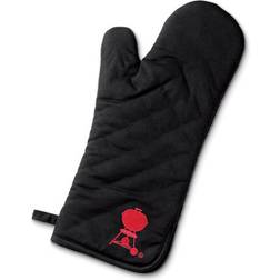 Weber Barbecue Mitt Pot Holders Black, Red (40x22.5cm)