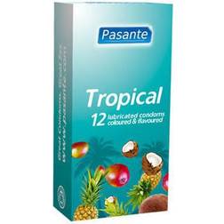 Pasante Condones Tropical 144 piezas