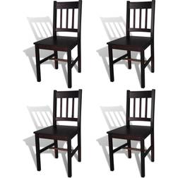 vidaXL Wooden Kitchen Chair 86cm 4pcs