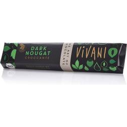 Vivani Dark Nougat Croccante 35g