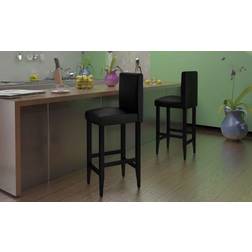 vidaXL London 2-pack Bar Stool