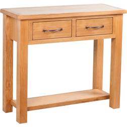 vidaXL 2 Drawers Console Table 30x83cm