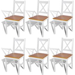 vidaXL 271497 6-pack Kitchen Chair