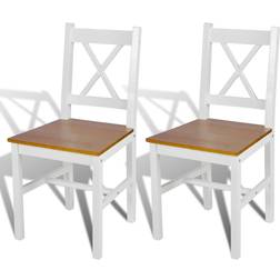 vidaXL 241512 2-pack Kitchen Chair 2pcs