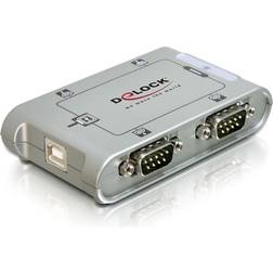 DeLock USB 2.0 to 4 Port Serial HUB - RS-232 x 4