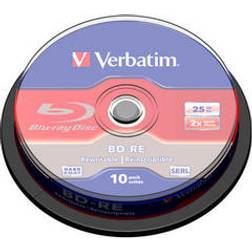 Verbatim 43694 Blu-ray BD-RE vergine 25 GB 10 pz. Torre