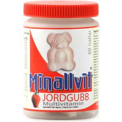 Carls-Bergh Minallvit Multivitamin Jordgubb 60 st