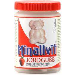 Carls-Bergh Minallvit Multivitamin Strawberry 60 stk