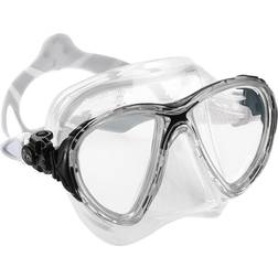 Cressi Big Eyes Evolution Crystal/Black Transparent UNI Máscara de buceo