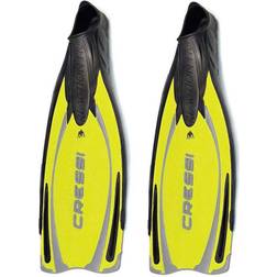 Cressi Aleta de buceo reaction pro unisex amarillo-gris Multicolor