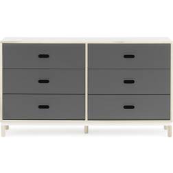 Normann Copenhagen Kabino dresser with six Byrå 146.5x83cm