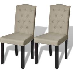 vidaXL Karl 2-pack Køkkenstol 2stk