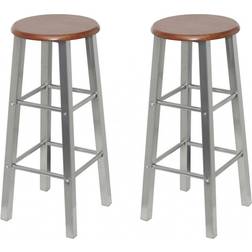 vidaXL Rotterdam 2-pack Barstol 2st