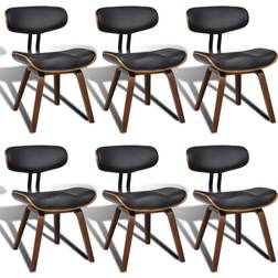 vidaXL 270551 6-pack Køkkenstol 6stk