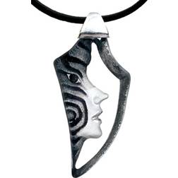 Målerås Amazona Necklace - Silver/Black