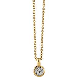 Dyrberg/Kern Ette Necklace - Gold/Transparent