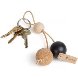 by Wirth Key Sphere Keychain - Black