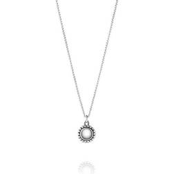 Georg Jensen Moonlight Blossom Oxidised Necklase - Silver