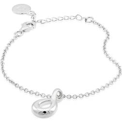 Gynning Jewelry Eternity Drop Bracelet - Silver