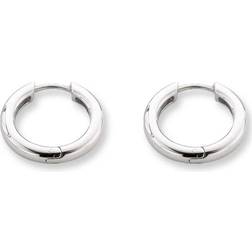 Ti Sento Milano Creole Earrings - Silver