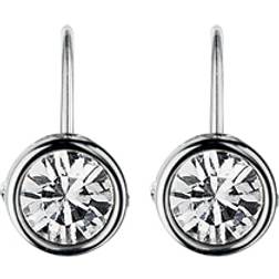 Dyrberg/Kern Madu Earrings - Silver/Transparent