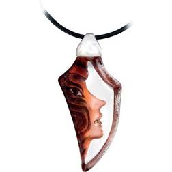 Målerås Amazona Necklace - Silver/Red