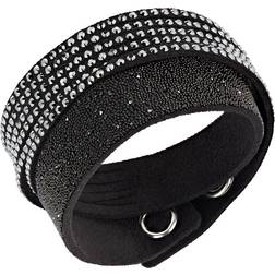 Swarovski Slake Duo Armband - Svart/Kristall
