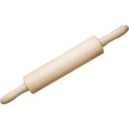 KitchenCraft Beech Wood Revolving Rolling Pin Rolling Pin