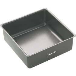 KitchenCraft Master Class Deep Square Cake Pan 15cm/6" Form 15 cm