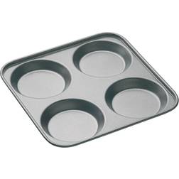 KitchenCraft Master Class Molde Antiadherente Para 4 Yorkshire Pudines Color Gris Lata