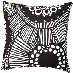 Marimekko Siirtolapuutarha Pudebetræk Hvid, Sort (50x50cm)