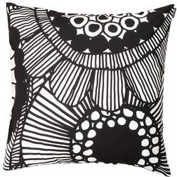 Marimekko Siirtolapuutarha Pudebetræk White/Black (50x50cm)