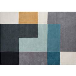 Linie Design Ometri Grå, Grön, Blå 200x300cm