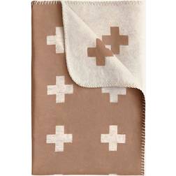 Pia Wallen Cross Filt Brun (150x240cm)