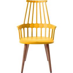 Kartell Comback with wooden legs Chaise