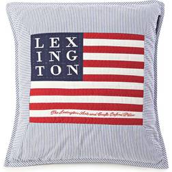 Lexington Logo Art & Crafts Kissenbezug Blue/White (50x50cm)