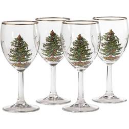 Spode Christmas Tree Hvidvinsglas 36cl 4stk