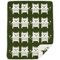 Klippan Yllefabrik Little Me Blankets Green (70x90cm)
