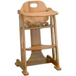 East Coast Nursery Multi Height Wooden Highchair