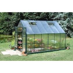 Halls Greenhouses Magnum 128 9.9m² 6mm Aluminium Polycarbonat