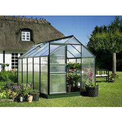 Halls Greenhouses Popular 106 6.2m² Aluminium Polycarbonat