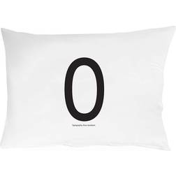 Design Letters O Hovedpudebetræk Black/White (70x50cm)