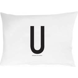 Design Letters U Örngott Vit (70x50cm)