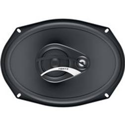 Hertz Coppia Coassiali 3 Vie Dcx 710 Serie Dieci 7 x 10 In. Griglie Incluse Altoparlanti Auto Casse